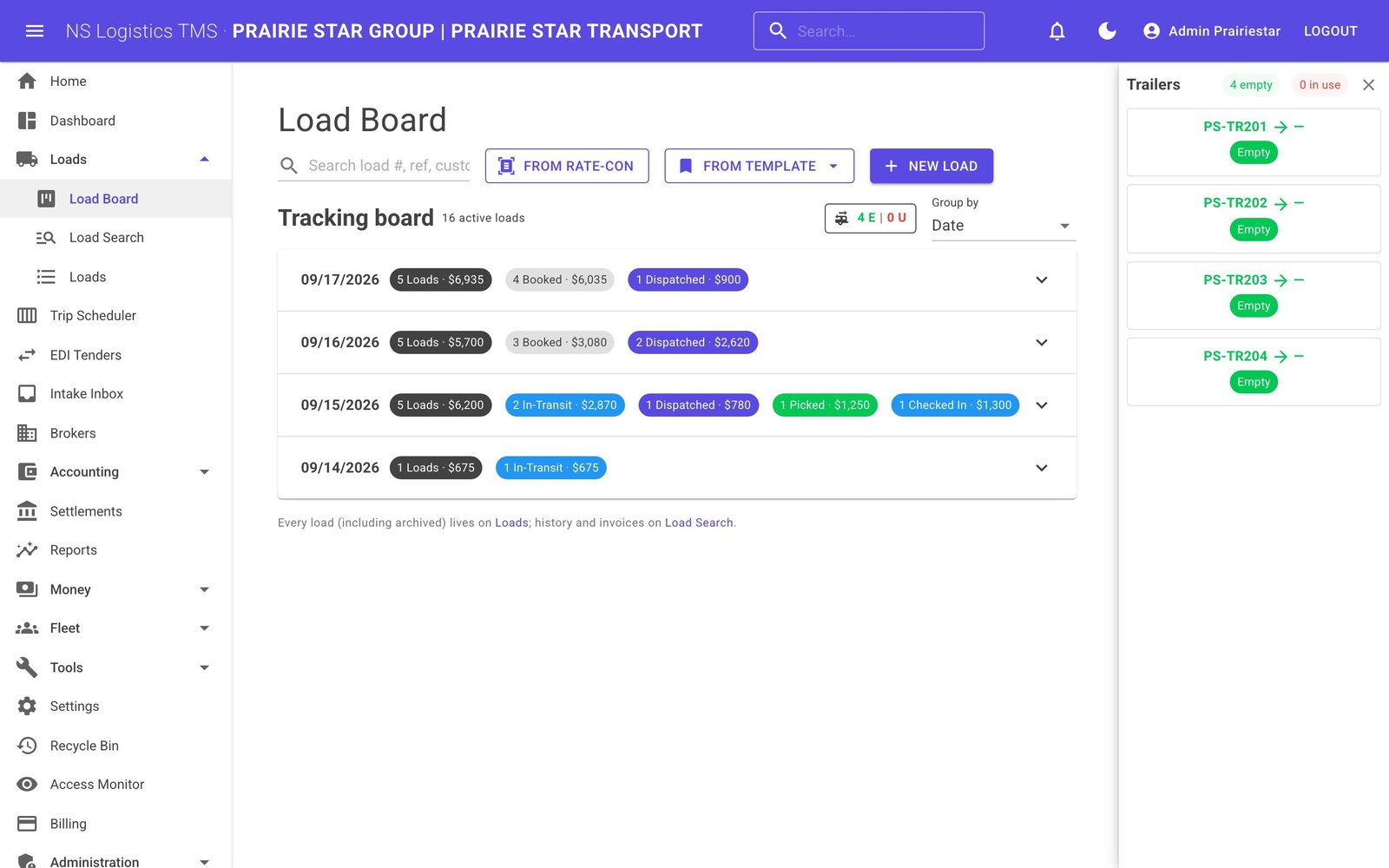 Load board